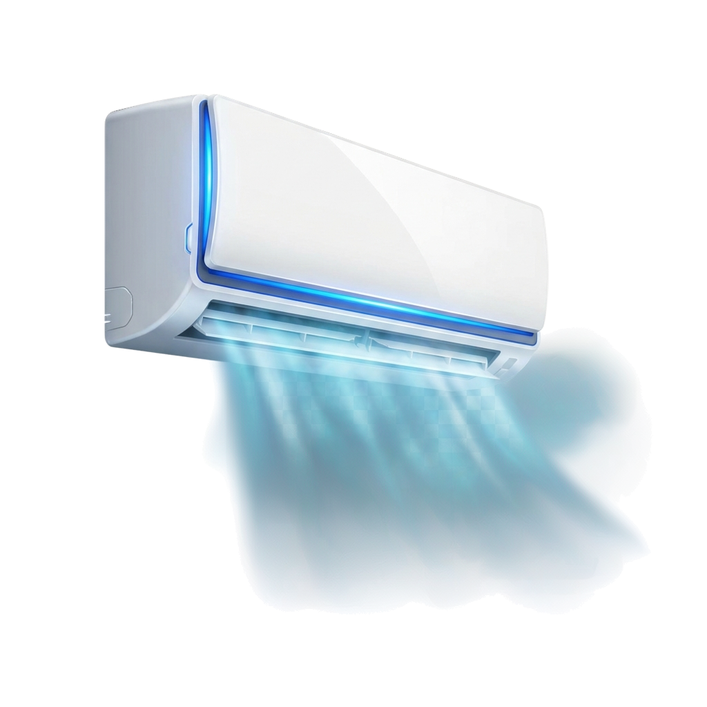 Air conditioning unit with cool mist